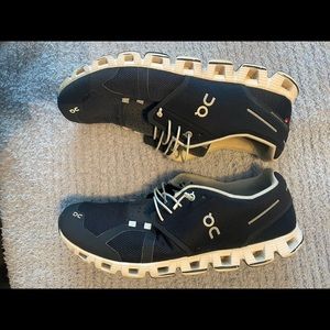 On cloud shoes